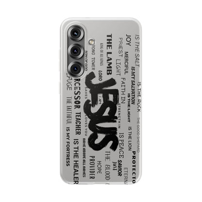Jesus Is - Flexi Phone Case for iPhone & Samsung