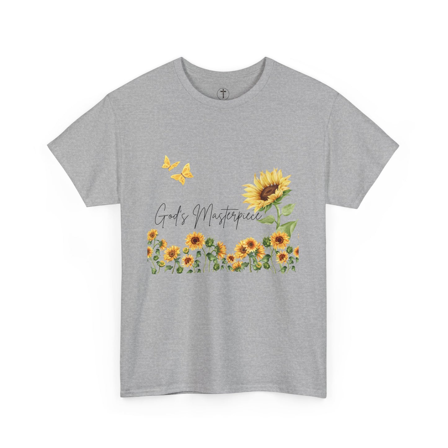 God’s Masterpiece Sunflower T-Shirt – Christian Inspirational Tee
