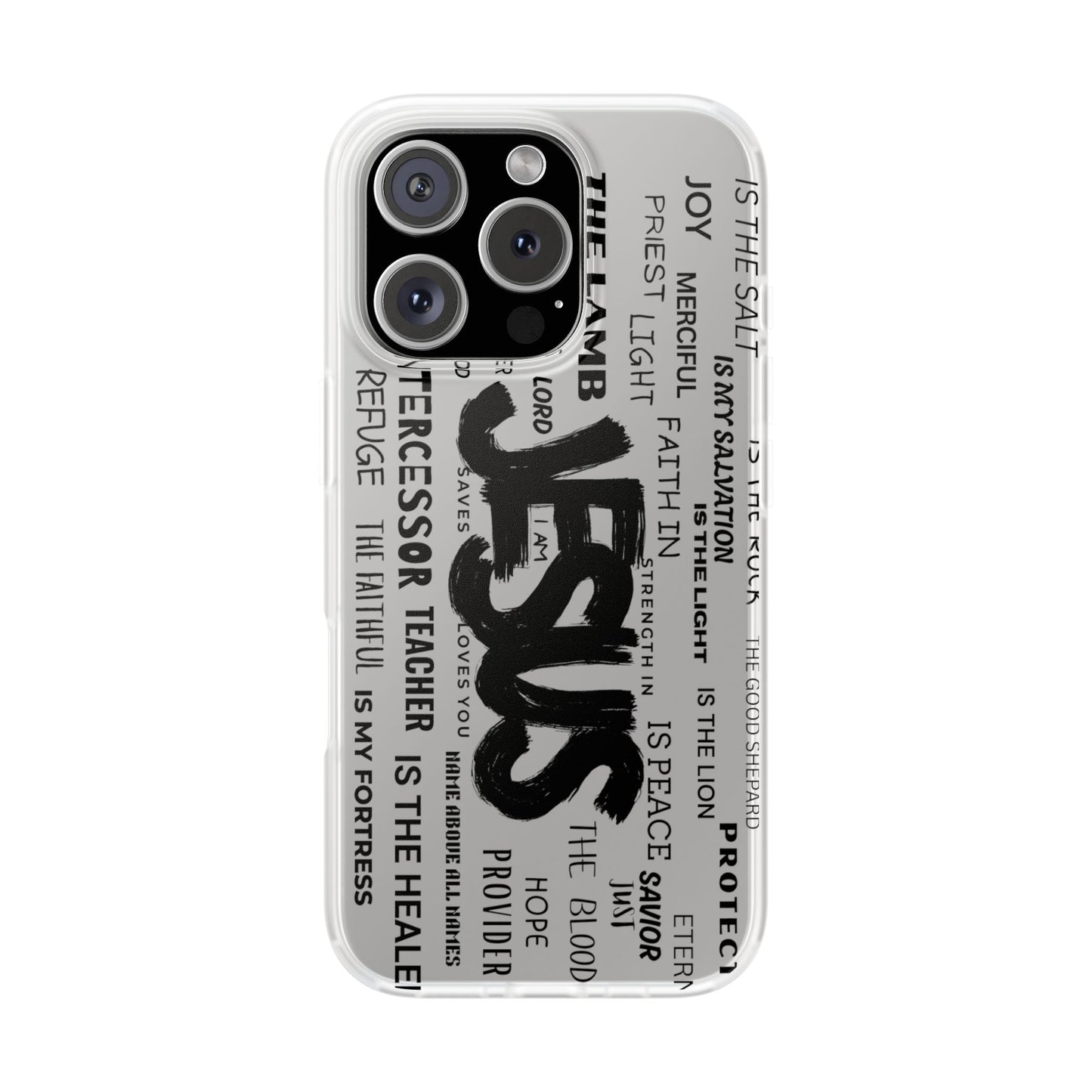 Jesus Is - Flexi Phone Case for iPhone & Samsung