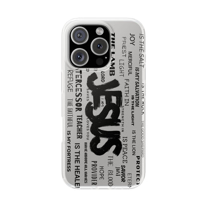 Jesus Is - Flexi Phone Case for iPhone & Samsung