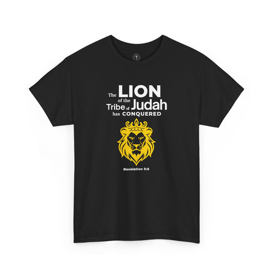 Lion of Judah T-Shirt – Revelation 5:5 Christian Tee