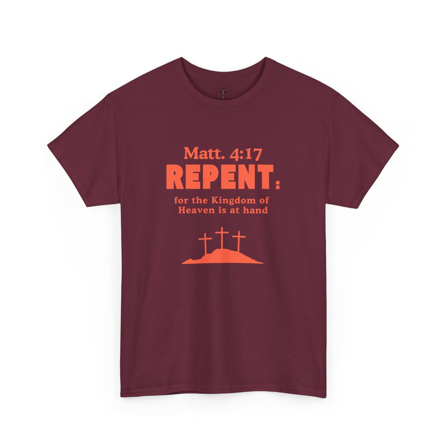 Repent Christian T-Shirt – Matt. 4:17